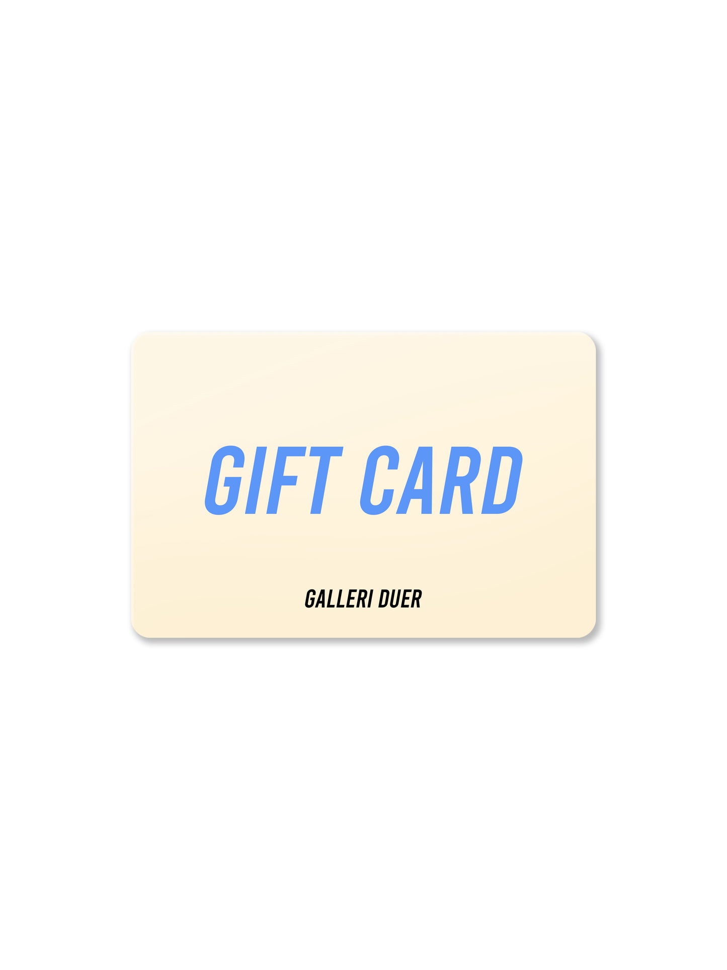 GIFT CARD