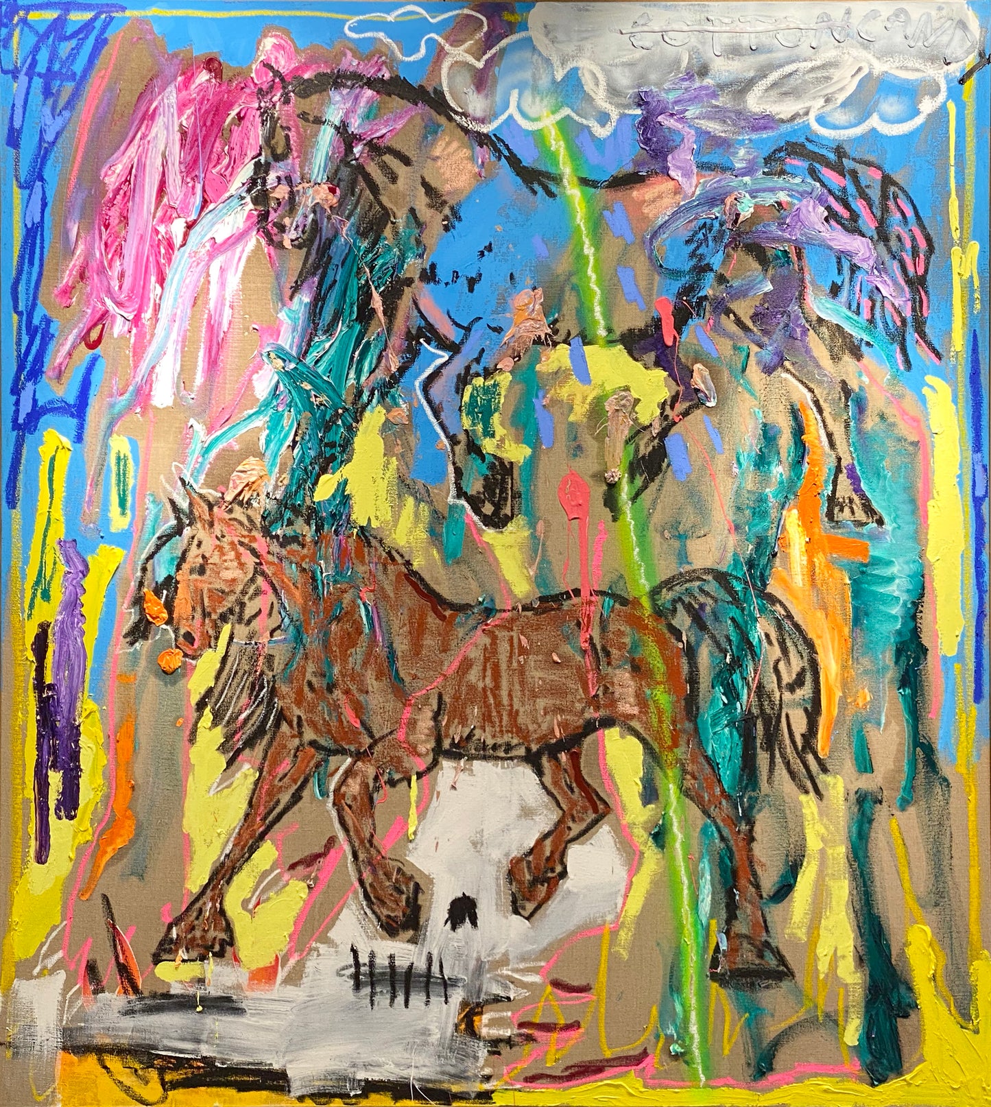 Thunder bolts n lightning, very very frightning.