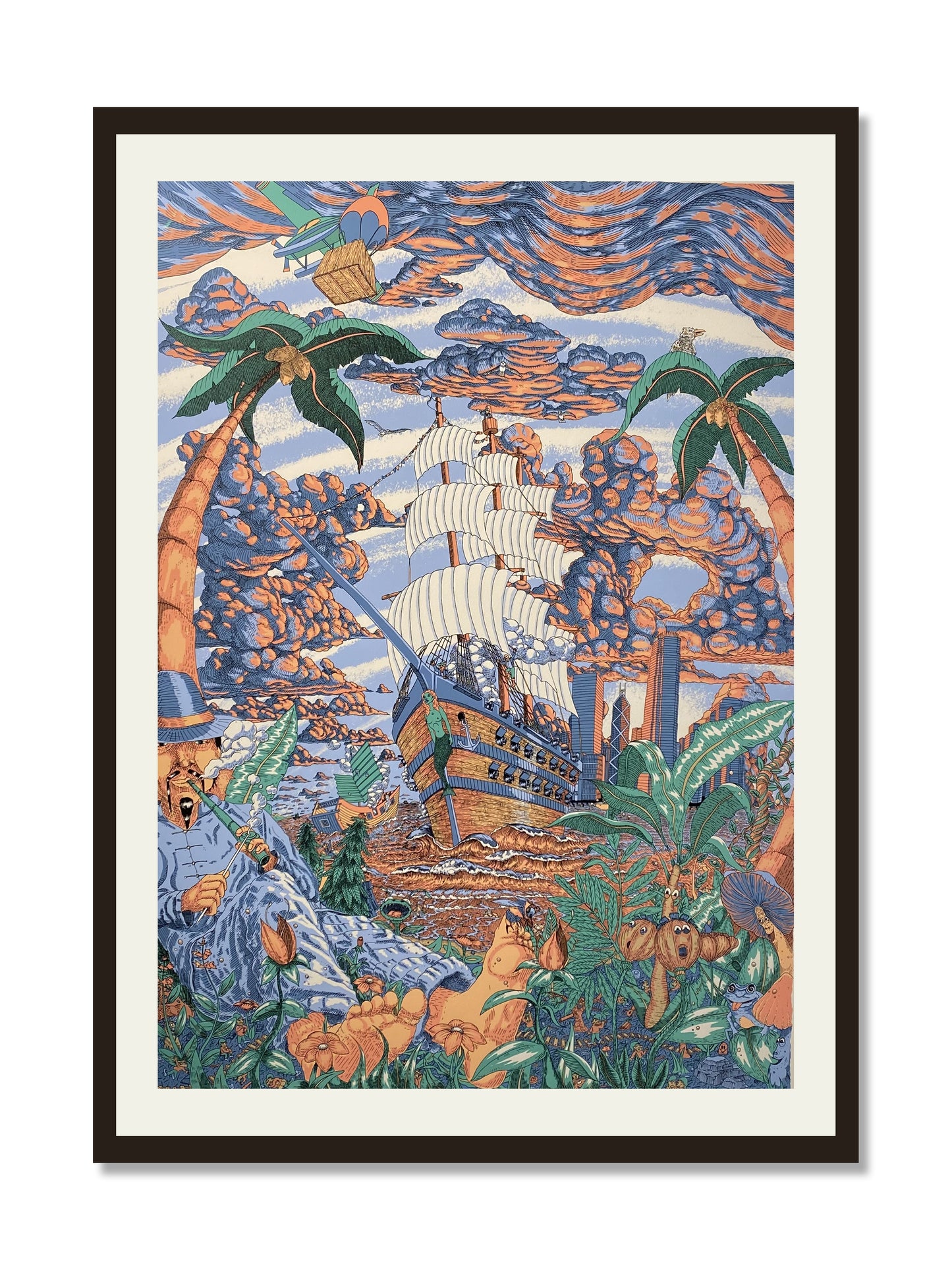 Systemica Epidemica – 6 layer Screenprint