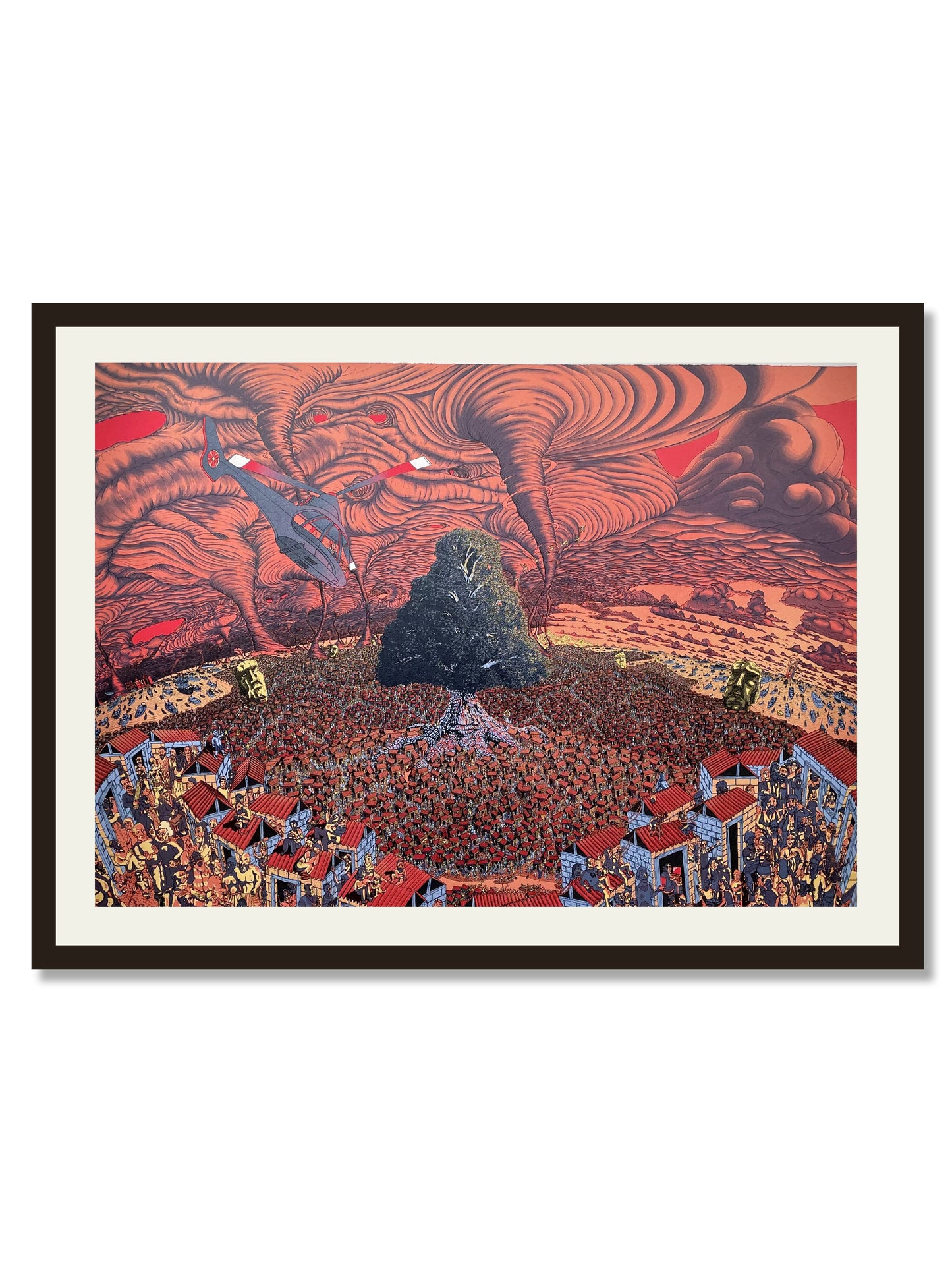 Sunny on a Dark Night (screen print)