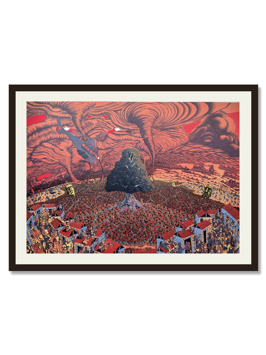 Sunny on a Dark Night (screen print)