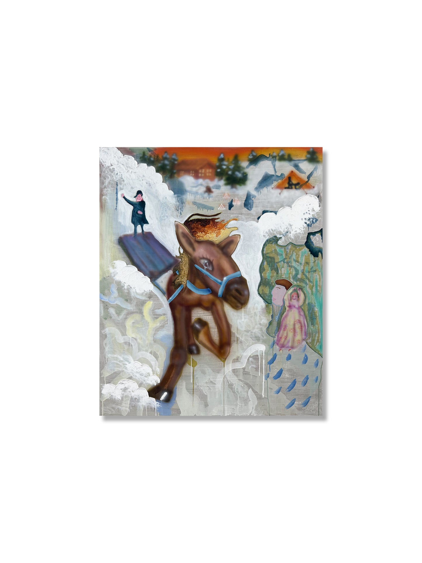 Galloping pegasus