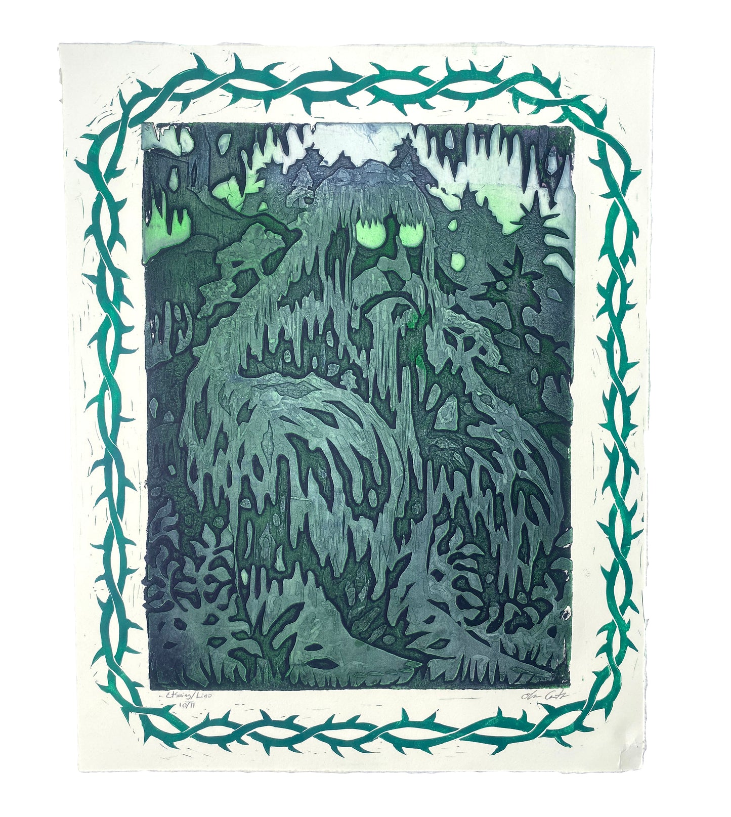 Troll - Etching